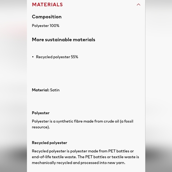 H&M Black  Satin Skirt 10 - Picture 3 of 7